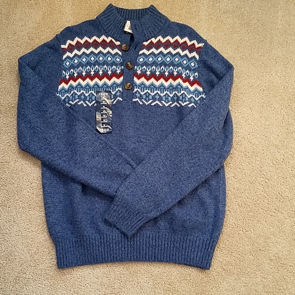 Izod Henley sweater